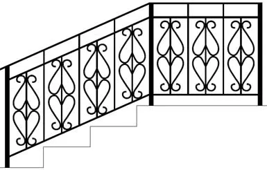 Перила сварные ПС-23